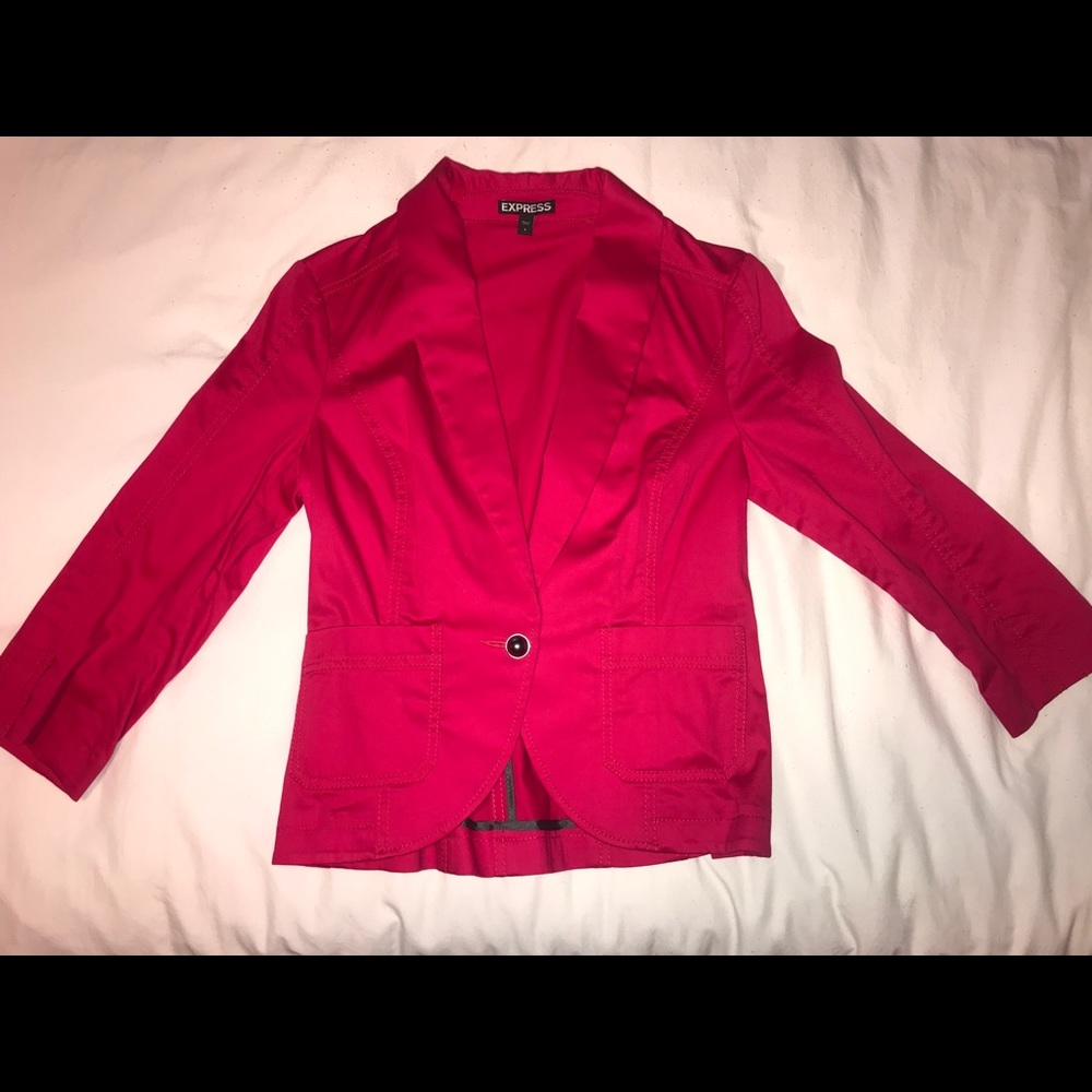 Express Women’s Pink Blazer Size 4